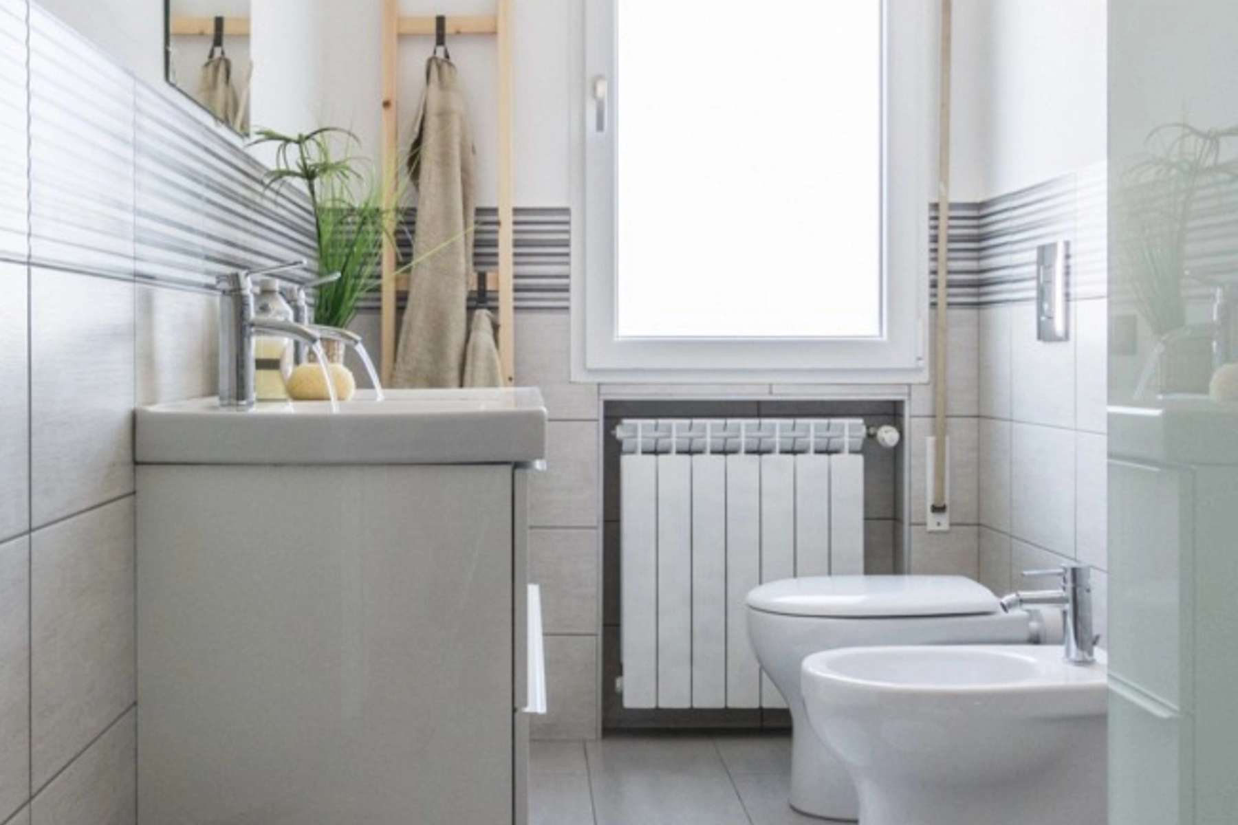 Bagno dopo intervento home staging