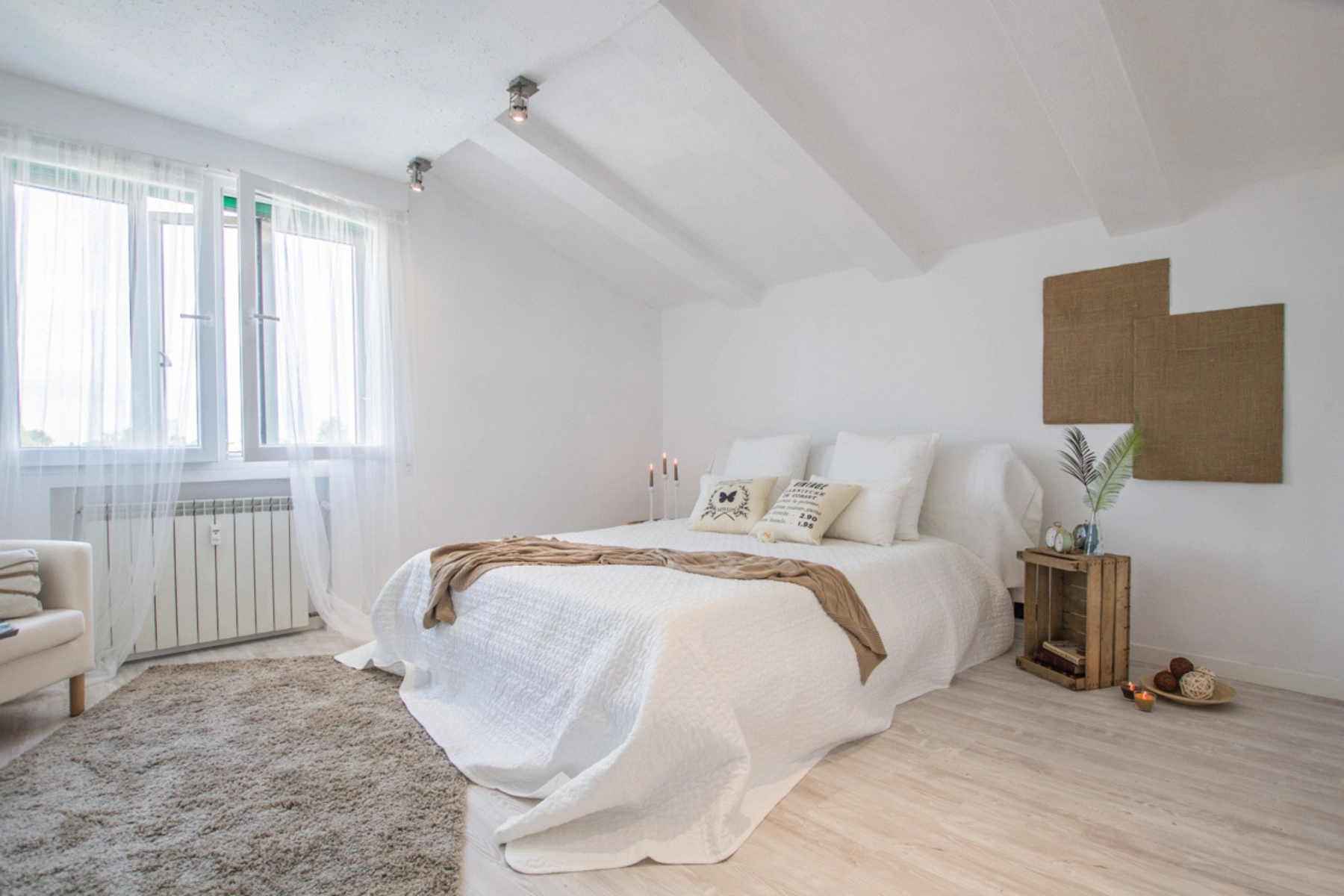 Camera matrimoniale dopo home staging