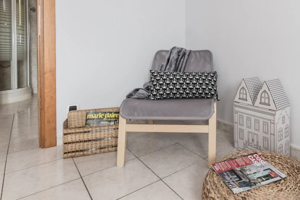 Camera singola dopo allestimento home staging