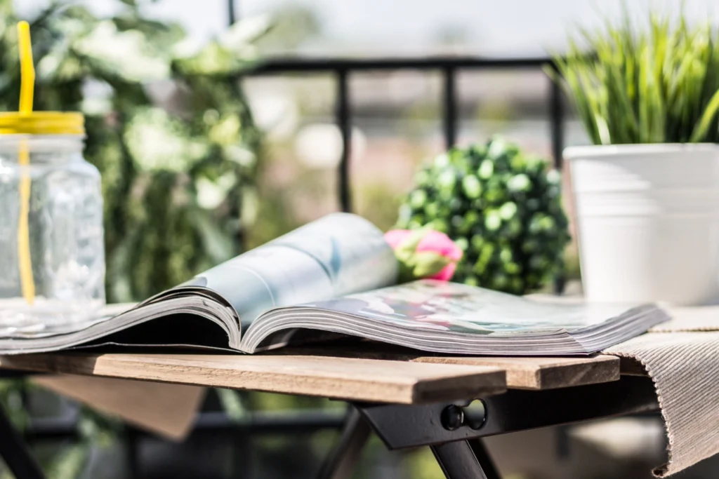 Dettaglio balcone home staging