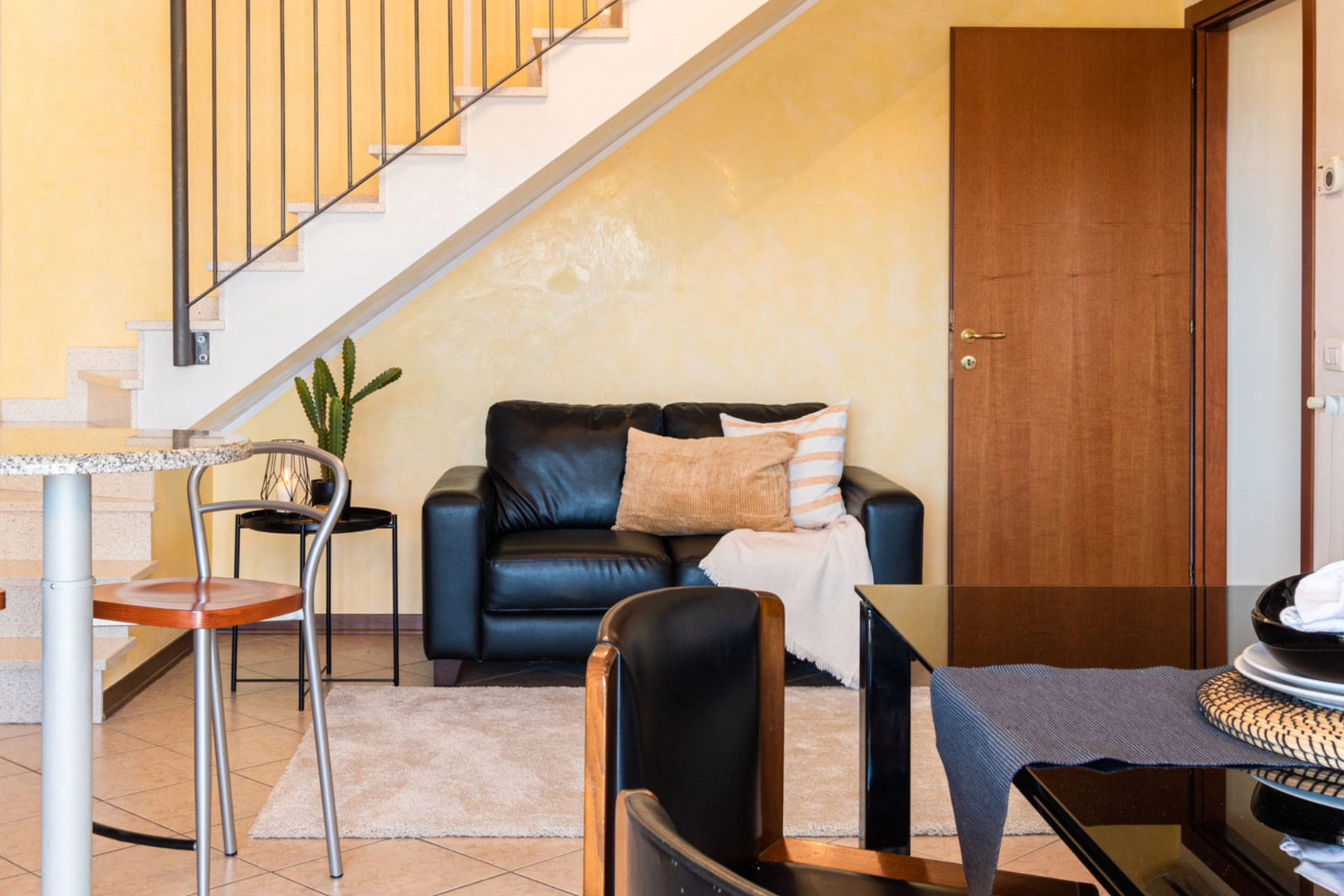 Home staging living dopo