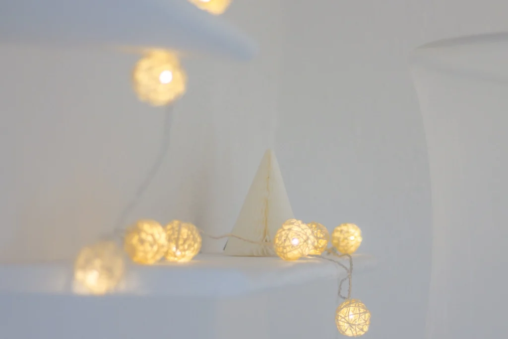 Luci d'atmosfera home staging particolare