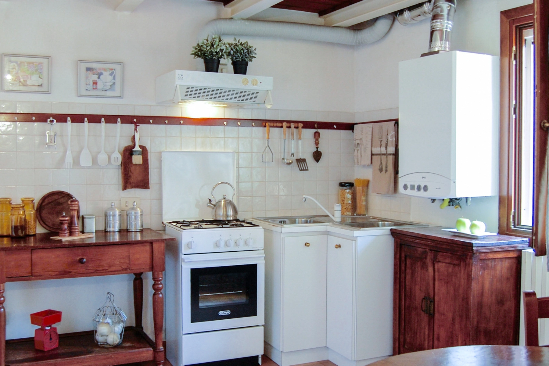 immobile storico Venezia cucina dopo del restyling